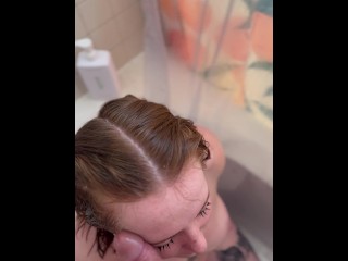 Cute Redhead Becomes Urinal - Golden Shower for Submissive