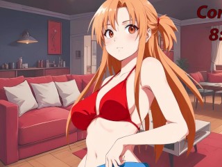 Asuna JOI CEI hentai en español. Ella quiere darte tu propia leche.