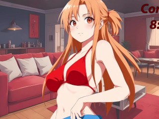 Asuna JOI CEI hentai en español. Ella quiere darte tu propia leche.