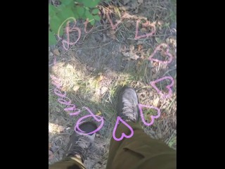 Walk with me and crack some old sticks.