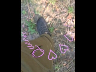 Walk with me and crack some old sticks.