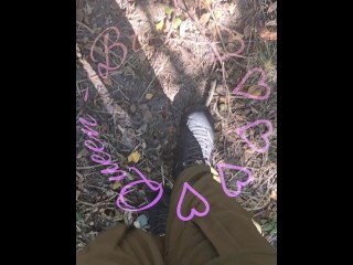 Walk with me and crack some old sticks.