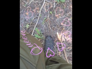 Walk with me and crack some old sticks.