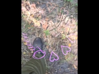 Walk with me and crack some old sticks.