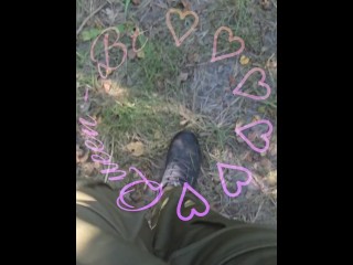 Walk with me and crack some old sticks.