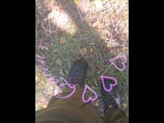 Walk with me and crack some old sticks.