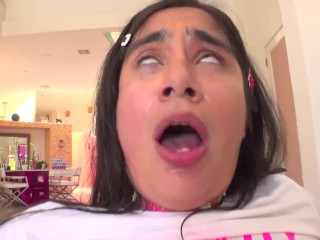 Horny Latina Lucy Sunflower Gets Anal Fucked By A Big Dick