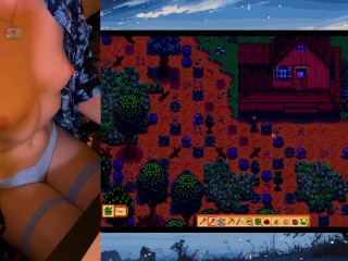 ASMR Gaming + Nudity 🩵 Moving Into Stardew Valley