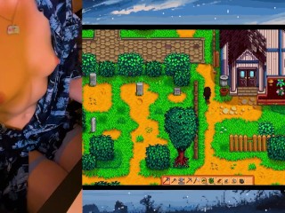 ASMR Gaming + Nudity 🩵 Moving Into Stardew Valley