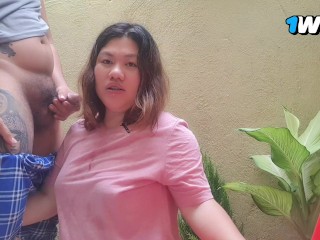 Chill lang sana ako sa backyard ng chupain nya ko