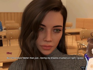 Steps of Debauchery #17 - Neighbor spies on neighbor's wife masturbating - Jazziuu - Gameplay