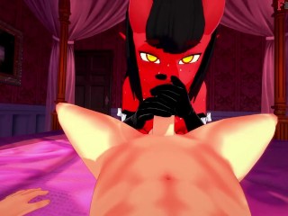 Meru the Succubus Fucking in motel |3| Full & POV on patreon: Fantasyking3