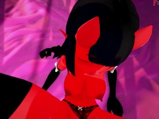 Meru the Succubus Fucking in motel |4| Full & POV on patreon: Fantasyking3