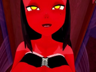 Meru the Succubus Fucking in motel |4| Full & POV on patreon: Fantasyking3