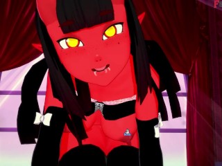 Meru the Succubus Fucking in motel |FreePOV| Full & POV on patreon: Fantasyking3