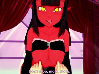 Meru the Succubus Fucking in motel |FreePOV| Full & POV on patreon: Fantasyking3