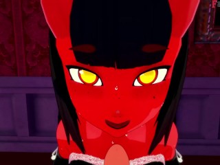 Meru the Succubus Fucking in motel |FreePOV| Full & POV on patreon: Fantasyking3