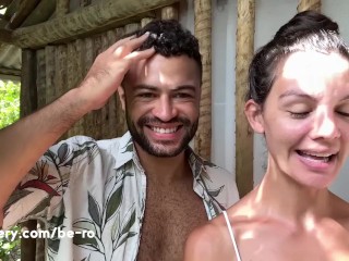 Gorgeous Brazilian Amateur Fucking In Tropical Paradise - Lustery