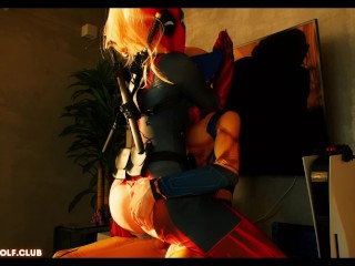 Deadpool vs Wolverine. Crazy Sexual Fight - Trailer - MollyRedWolf