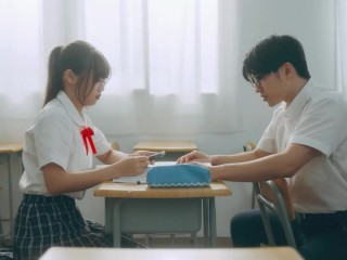 ModelMedia Asia - My girlfriend in college getting fucked by a black guy's huge cock