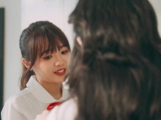 ModelMedia Asia - My girlfriend in college getting fucked by a black guy's huge cock