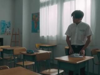 ModelMedia Asia - My girlfriend in college getting fucked by a black guy's huge cock