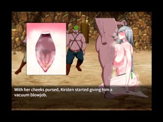 Battle Demon Kirsten Captain Sikorsky hentai game part 1