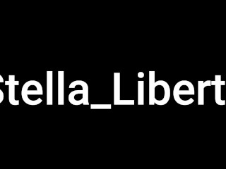 Giantess Stella Liberty and Tiny Man Shoeplay with Dangling Mules