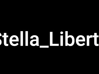 Giantess Stella Liberty and Tiny Man Shoeplay with Dangling Mules