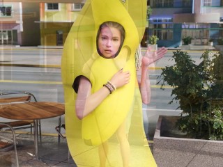 Breeze of Passion 15 Summer wore the banna suite for the ad campaign