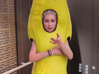 Breeze of Passion 15 Summer wore the banna suite for the ad campaign