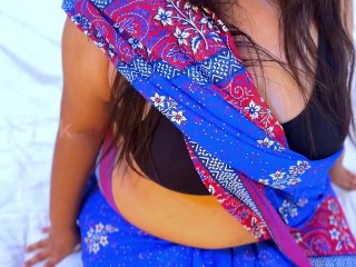 Arab Curvy Mom Try To Asian Traditional Dress Wearing & Make Seduce Asian Work guy For fucking