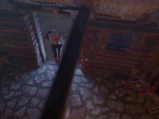 The Witcher - Succubus stretches out Ciri's holes - The Debt Preview