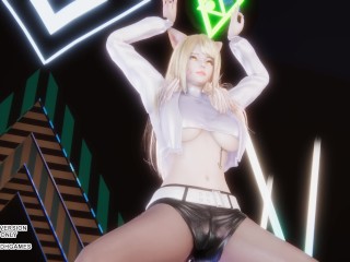 [MMD] EVERGLOW - Bon Bon Chocolat Ahri Sexy Kpop Dance 4K 60FPS