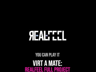 Game Virt a Mate: Realfeel full project - Skinny girl with perfect butt sliding deeply on dick