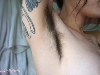 Wet Hairy Body - Close Up Bush, Jungle Ass, Leg Hair, Thick Armpit Hair