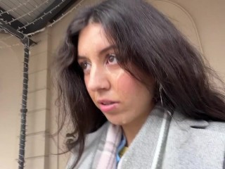 I missed you so much - Fuck me and cum on my face in this public shopping mall! - Cumwalk