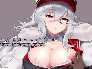 [Voiced Hentai JOI] Azur Lane Gacha Series - Graf Zeppelin [Hard Femdom, Humiliation, CBT]