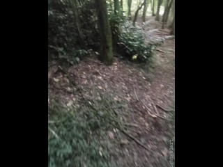 OUTDOOR SEX I went for a stroll in the grove when I took my COCK in hand to have some fun and CUM