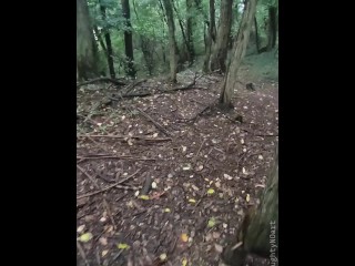 OUTDOOR SEX I went for a stroll in the grove when I took my COCK in hand to have some fun and CUM