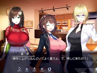 【H GAME】Role Player とろろ姉妹♡Hアニメーション② パイズリ