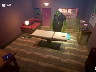 EP5: Thalia Loves Doggystyle by the Table (Sex Pose 4) - Orc Massage