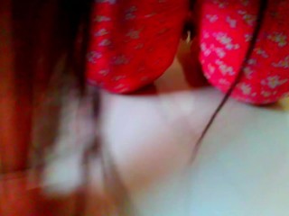 Big Ass lingerie & Bra Wear Half Naked Hot Stepmom Stuck under Bed Then She want Anal fuck from me!