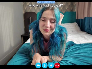 RP Ta copine veut du sexe par Skype - Masturbation fille française