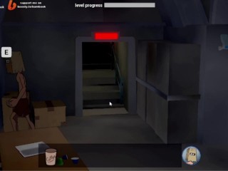 Threesome at the police station, my girlfriend's anal