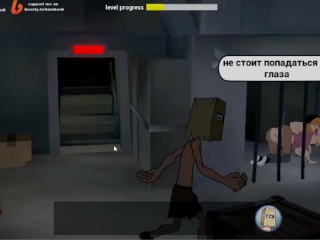 Threesome at the police station, my girlfriend's anal