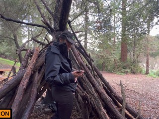 HE CUMS 5 TIMES!!! Fucking In The Forest Fun💦💦💦Fit Asian Teen Channy Crossfire loves Creampie‼️🔥🫶🏻