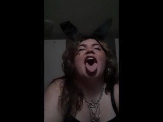 Goth Playboy PAWG begging for your cum