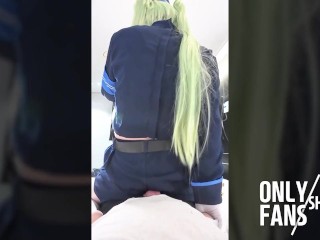 【Blue Archive】Handjob Edging fetish💙Shupogaki Cosplayer, Asian shemale Hentai Cosplay 7