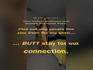 Big tits babe tries outfits for standup comedy show, high-heels and starts going makeup - Lelu Love